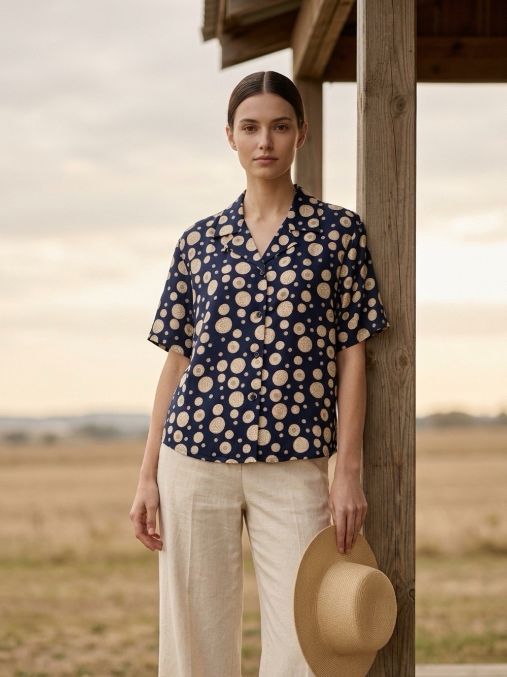Vintage Pendleton 80’s Patterned Button Down Top